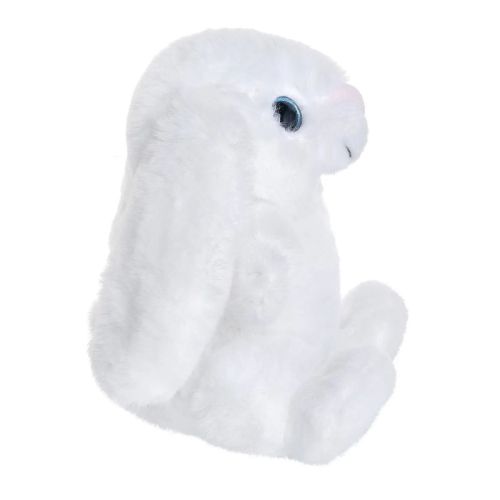 Мягкая игрушка ABtoys Кролик белый, 17 см фото 4