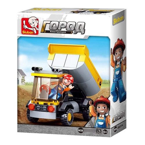 Конструктор серии Город, 83 дет., кор.