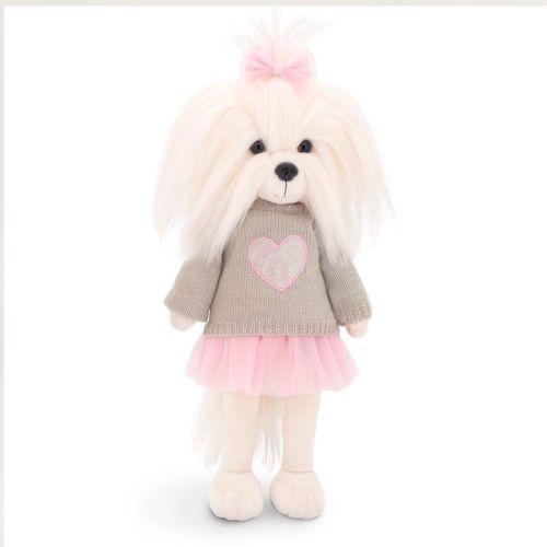 Мягкая игрушка Lucky Mimi: Розовое сердце с каркасом 37 см
