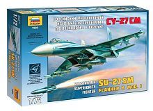 Сборная модель ZVEZDA. Самолёт Су-27СМ