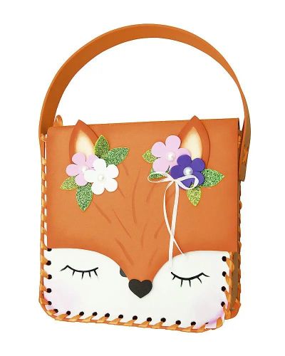 сумочка из фоамирана лисичка набор для творчества Сумочка из фоамирана Лисичка набор для творчества