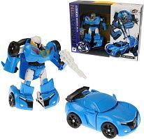 Трансформер Робот-машина, в комплекте оружие, коробка