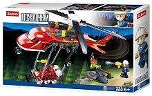 Конструктор серии Пожарный, 325 деталей, кор. СОБРАН