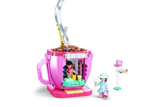 Конструктор Sluban Мини-кафе Кофейня 268 деталей фото 5