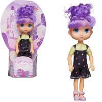Кукла ABtoys Времена года Феечка 16,5 см с сиреневыми волосами