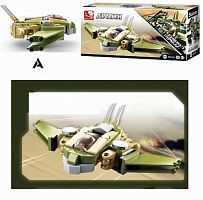 Конструктор Sluban серия Builder Генерал армии: Боевой самолет 88 деталей