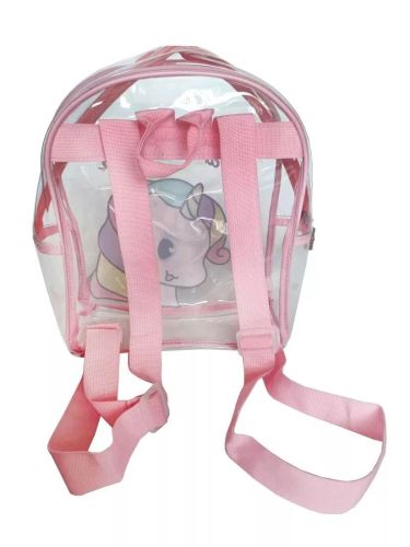 Рюкзак для девочки Mary Poppins Единорог прозрачный 28х23х11 см 530117 фото 2