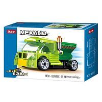 Конструктор серии Механо "Грузовик", инерц., 49 дет., кор.