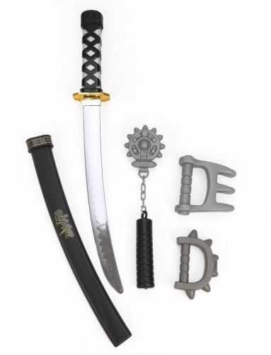 Набор оружия Ниндзя, 4 предмета, пакет