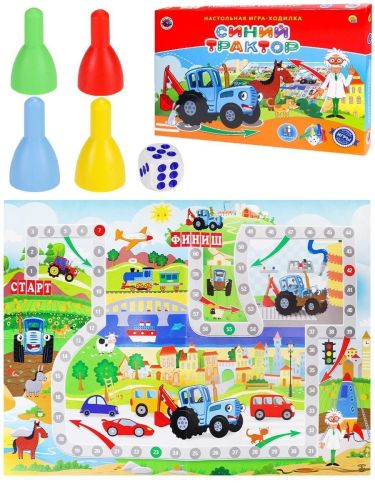 настольная игра рыжий кот ходилки синий трактор Настольная игра Рыжий кот Ходилки Синий трактор