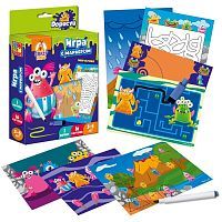 Игра с маркером Пиши и вытирай "Монстрики