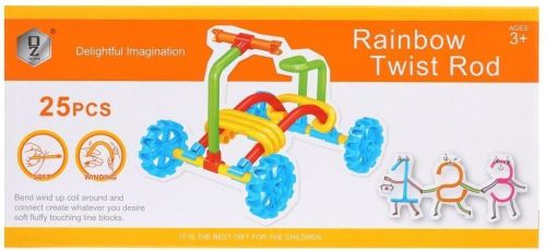 Конструктор гибкий Квадроцикл, 25 дет., кор