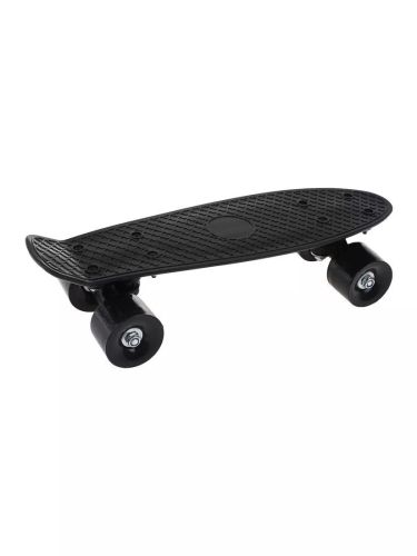 Скейтборд пластиковый 41x12 см чёрный 636247 фото 2