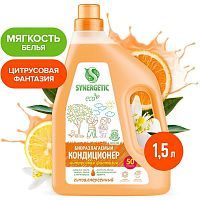 Кондиционер для белья SYNERGETIC Цитрусовая фантазия 1,5л