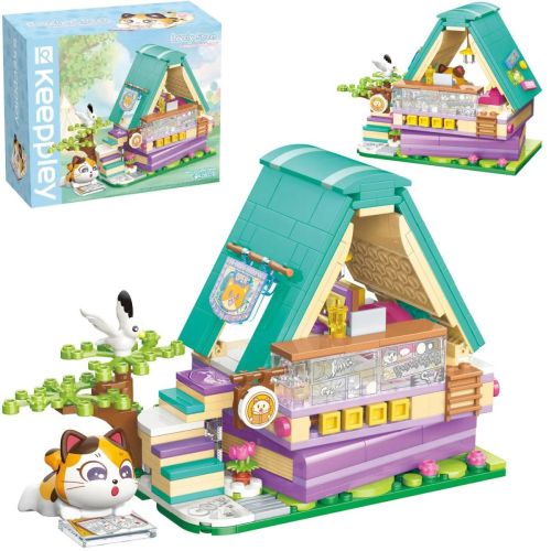 конструктор keeppley серия lovely street домик-библиотека 324 детали Конструктор Keeppley серия Lovely Street Домик-библиотека 324 детали