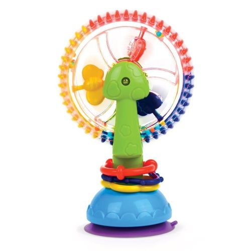 Развивающая игрушка-погремушка Жирафики Каруселька на присоске 644516