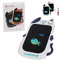 Детский LCD планшет для рисования, диаг. 21,5 см, стилус, эл.пит. 1*CR2025 вх в компл., кор.