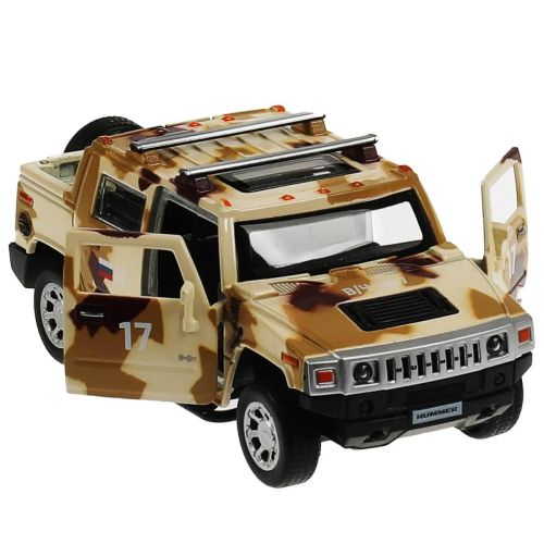 машинка технопарк hummer h2 pickup камуфляж 12 см фото 2 Машинка Технопарк HUMMER H2 PICKUP Камуфляж 12 см фото 2