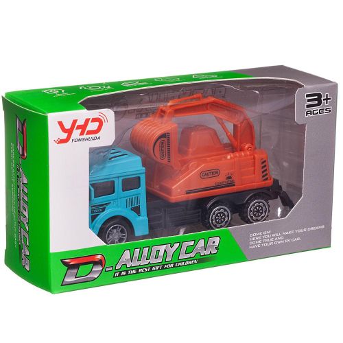 машинка junfa спецтехника подъемный кран инерционная металлическая фото 3 Машинка Junfa Спецтехника Подъемный кран инерционная металлическая фото 3