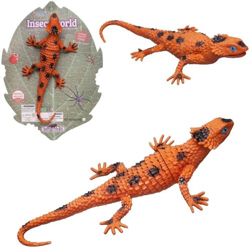 фигурка игровая junfa ящерица оранжевая с черными пятнами Фигурка игровая Junfa Ящерица оранжевая с черными пятнами