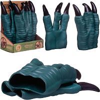 Игрушка на руку Junfa Когти динозавра сине-зеленые