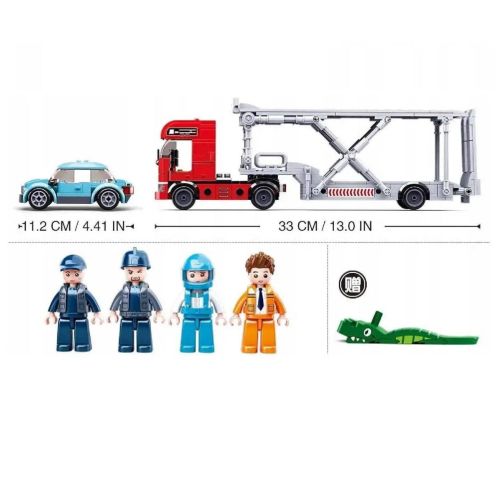 конструктор sluban серия город автовоз 542 детали фото 3 Конструктор Sluban серия Город Автовоз 542 детали фото 3