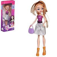 Кукла Junfa Kaibibi Сказочная девочка в розово-серебристом платье 30см