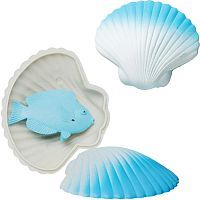 Junfa Игрушка-сюрприз Ракушка растущая в воде голубая
