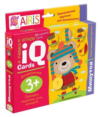 Настольная игра Айрис-Пресс IQ Cards Мишутка