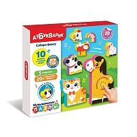 Музыкальная игрушка Азбукварик Музыкальные пазлы Собери ферму