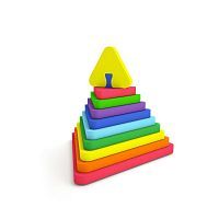 Пирамидка из ЭВА Треугольник в ассортименте