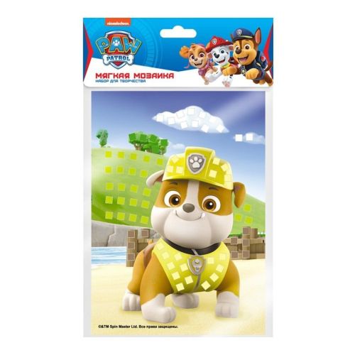 мягкая мозаика щенячий патруль крепыш Мягкая мозаика Щенячий патруль Крепыш