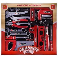Игровой набор ABtoys Помогаю Папе Инструменты 23 предмета