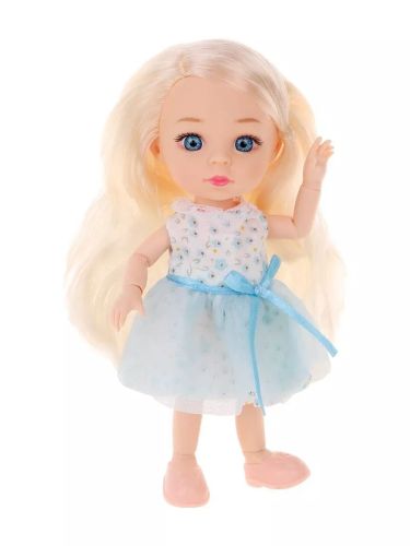 Кукла 15 см в летнем платье в ассортименте 91033-5 фото 4