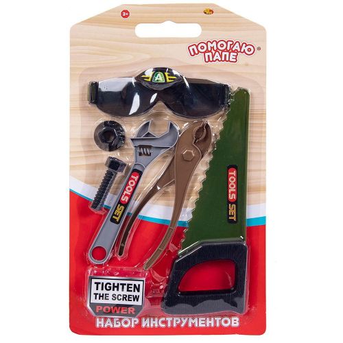 Игровой набор ABtoys Помогаю папе Инструменты 6 предметов