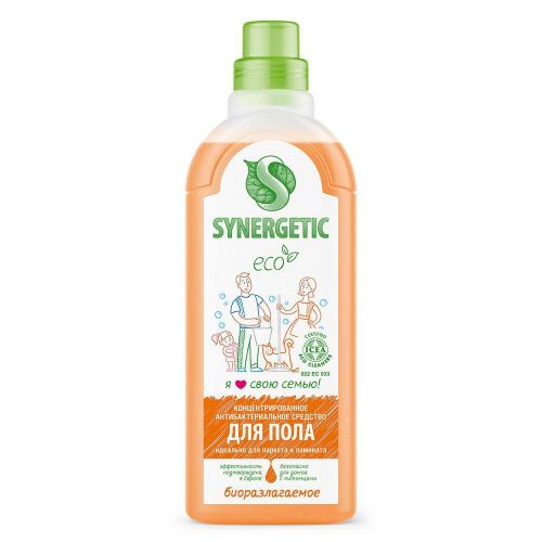 Средство для мытья пола и поверхностей SYNERGETIC 1л фото 8