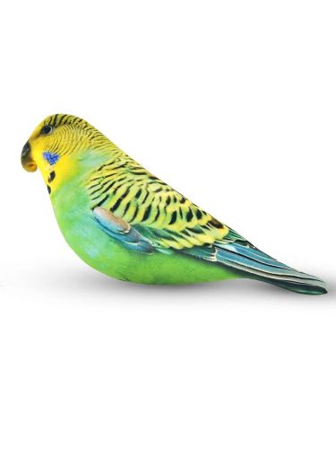 Мягкая игрушка СмолТойс Антистресс Попугай волнистый 40 см фото 3