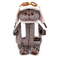 Басик в шлеме и шарфе 19 см