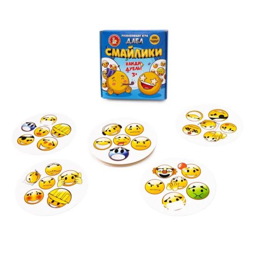 Настольная игра Десятое королевство Дабл Смайлики (20 карточек)