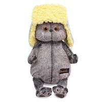 Басик в стеганой шапке-ушанке 22 см